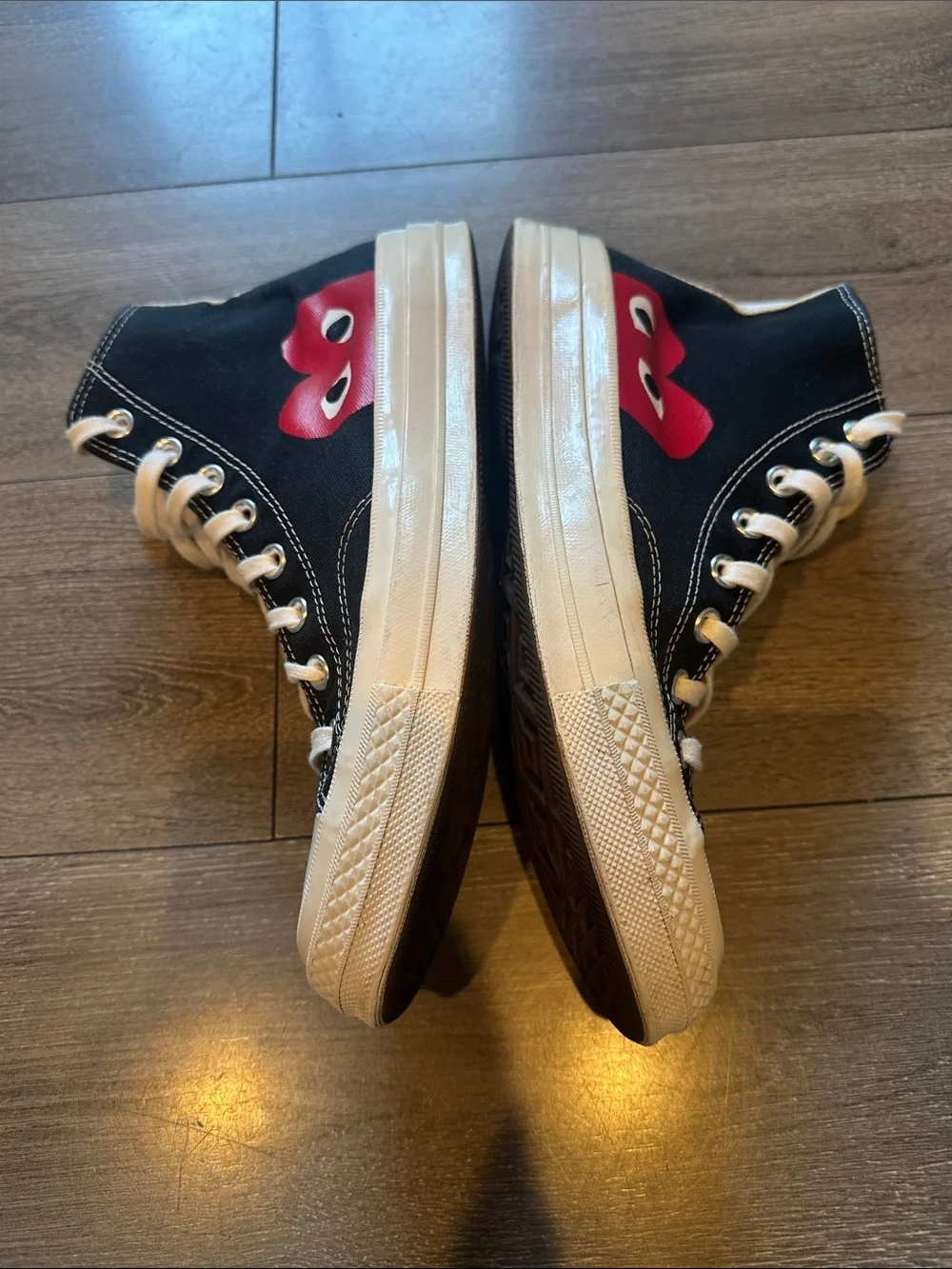 Converse Chuck Taylor All-Star 70 Hi Comme des Garcons Black Play - Picture 9 of 13